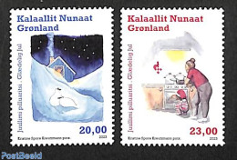 Greenland 2023 Christmas 2v, Mint NH, Religion - Christmas - Neufs