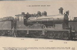 Train Locomotive Machine N°3275 Système L Hoest Piper Pour Trains Express éd Fleury - Treinen