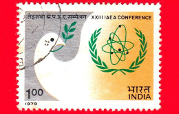 INDIA - Usato - 1979 - 23a Conferenza Dell'Agenzia Internazionale Per L'energia Atomica (AIEA) - Colomba Con Ramo D'uliv - Used Stamps