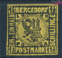Bergedorf 3ND Neu- Bzw. Nachdruck Ungebraucht 1887 Wappen (10336067 - Bergedorf