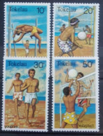 Tokelau 1981, Volleyball, MNH Stamps Set - Tokelau