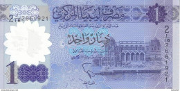 LIBYA 1 DINAR 2019 P-85 UNC - Libia