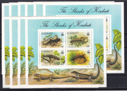 Kiribati Hb 8 - 10 Hojas - Kiribati (1979-...)