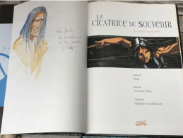 La Cicatrice Du Souvenir 1 Les évadés De Kanash EO DEDICACE BE Soleil 03/2001 Ange Paty (BI3) - Autographs