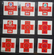 Tonga 1970, 100 Years British Red Cross, MNH Unusual Stamps Set - Tonga (1970-...)