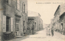 St Jean De Barrou * Route Principale Du Village * Débit De Tabac Tabacs TABAC Régie * Enfants Villageois - Autres & Non Classés