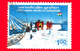 INDIA - Usato - 1983 - Prima Spedizione Indiana In Antartide - 1 - Usati