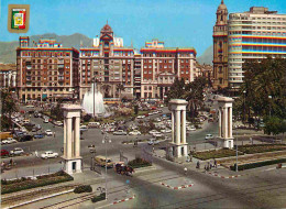 Espagne - Espana - Andalucia - Malaga - Entrada Al Puerto Y Plaza De La Marina - Entrée Au Port Et Place De La Marina -  - Málaga