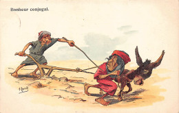 Algérie - Caricature Par F. Herzig - Bonheur Conjugal - Scènes & Types