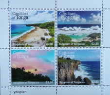 Tonga 2023, Coastlines Of Tonga, MNH S/S - Tonga (1970-...)