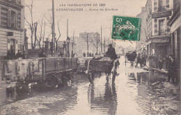 Gennevilliers Inondations 1910 Avenue Des Grésillons - Gennevilliers