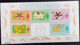 Trinidad And Tobago 1978, Orchids, MNH S/S - Trinidad En Tobago (1962-...)