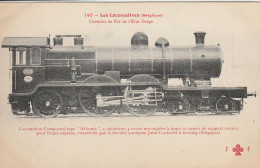 Train Locomotive Belgique Machine N°3312 Compound Construite John Cockerill à Seraing éd Fleury - Treinen