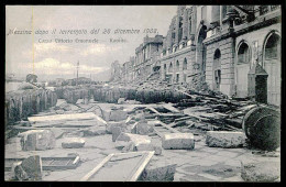 ITALY-SICILIA-MESSINA-Dopo Il Terremoto Del 28 Dicembre 1908-Corso Vittorio Emanuele(Ed.C. & De.A. Nº1897)carte Postale - Disasters