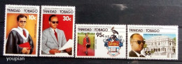 Trinidad And Tobago 1986, 75th Birth Anniversary Of Eric Williams, MNH Stamps Set - Trinidad Y Tobago (1962-...)