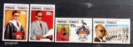 Trinidad And Tobago 1986, 75th Birth Anniversary Of Eric Williams, MNH Stamps Set - Trinidad & Tobago (1962-...)