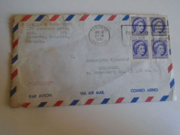 ZA488.40  Cover CANADA   Toronto  1961  -Sebestyén To Hungary  Budapest - Briefe U. Dokumente