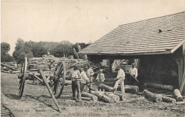 Pontigny * La Scierie DURANTON * Thème Métier Bois Ouvriers - Pontigny