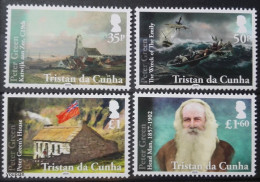 Tristan Da Cunha 2016, Peter Green Painter Art, MNH Stamps Set - Tristan Da Cunha