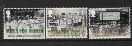 GB 2018 VOTES FOR WOMEN TRIO - Used Stamps