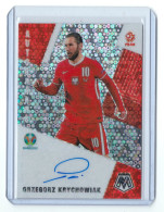 2021 PANINI, MOSAIC UEFA EURO 2020 - Grzegorz KRYCHOWIAK (Poland) Autographs Circles With Autograph ° Mint+ ° - Autographes