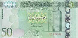 LIBYA 50 DINARS 2015 2016 P-84 UNC - Libië