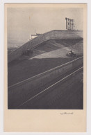 Italy FIAT Turin Lingotto Factory Building Top Race Track View, Vintage Photo Postcard By Bricarelli (65262) - Piazze