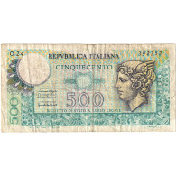 Italie, 500 Lire, 1976-12-20, TB - 500 Lire