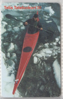 SWEDEN 1997 RED KAYAK CANOE ROWING - Suecia