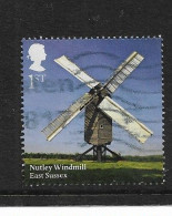 GB 2017 QE Ll  NUTLEY WINDMILL IN EAST SUSSEX - Used Stamps