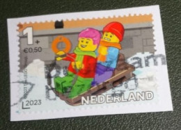 Nederland - NVPH - Xxxxd - 2023 - Gebruikt - Onafgeweekt - Used -  On Paper - Kinderzegels - Lego Minifiguren - D - Slee - Oblitérés