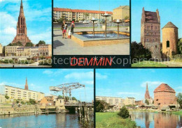 72829156 Demmin Mecklenburg Vorpommern Markt Bartholomaeuskirche Springbrunnen L - Demmin