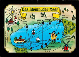 72828652 Steinhuder Meer Inselfestung Wilhelmstein Hagenburger Weisser Berg  Wun - Steinhude
