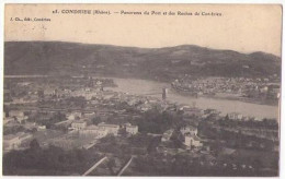 (69) 003, Condrieu, J Ch 25, Panorama Du Port Et Des Roches - Condrieu