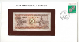 Mozambique - 50 Meticais 1980 UNC Banknotes Of All Nations In The Envelope Lemberg-Zp - Mozambique