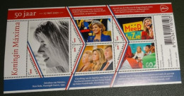 Nederland - NVPH - 3297- 2021 - Blok - Postfris - MNH - Maxima - 50 Jaar - Koningin - 17 Mei - Oblitérés