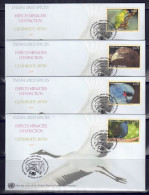 UNO Wien 2011 - Gefährdete Arten (XIX), FDC Mit 732 - 735 - FDC