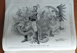 Punch, Or The London Charivari. JUNE 18, 1898 - MAGAZINE COMPLETE. CARTOONS. CHINA. ESPANA Guerra Hispano-estadounidense - Altri & Non Classificati