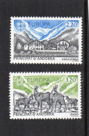 1986 FRANS ANDORRA Mi N° 893/894 : ** - MNH - NEUF - POSTFRISCH - POSTFRIS - 1986