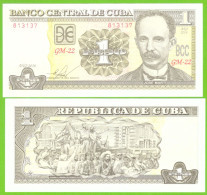 CUBA 1 PESO 2016  P-128g UNC - Kuba