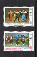 1981 TÜRKEI Mi N° 2546/2547 : ** - MNH - NEUF - POSTFRISCH - POSTFRIS - 1981