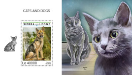  SIERRA LEONE 2018 MNH  Cats And Dogs  Michel Code: 9975 / Bl.1503. Scott Code: 4904. Yvert&Tellier Code: 1480 - Sierra Leone (1961-...)