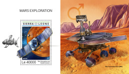  SIERRA LEONE 2018 MNH  Mars Exploration  Michel Code: 10045 / Bl.1517. Scott Code: 4895. Yvert&Tellier Code: 1482 - Sierra Leone (1961-...)