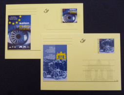 2002 : BK96/97 - Automobielsalons Van Brussel - Salon De L'automobile De Bruxelles - 2 Briefkaarten Ongebruikt - Tarjetas Ilustradas (1971-2014) [BK]