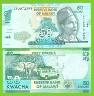 MALAWI 50 KWACHA 2020 P-64g UNC - Malawi