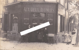 93 PRÉ SAINT GERVAIS - Carte Photo Vins Et Liqueurs "AUX DEUX AVENUES" Maison DUBOIS - CANIOU 159, Avenue Des Lilas - Le Pre Saint Gervais