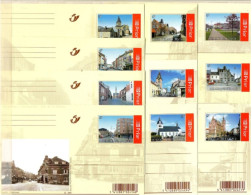 2005 : BK134/143 - Vroeger En Nu - Autrefois ...Aujourd'hui - 10 Briefkaarten Ongebruikt - Cartoline Illustrate (1971-2014) [BK]