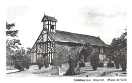 MACCLESFIELD, CHESHIRE, CHURCH, ARCHITECTURE, GRAVEYARD, ENGLAND, UNITED KINGDOM, POSTCARD - Otros & Sin Clasificación