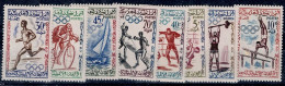 MOROCCO 1960 SUMMER OLYMPIC GAMES ROME MI No 462-9 MNH VF!! - Ete 1960: Rome