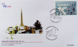 Türkiye 2014, FDC - 100th Year Of Sarikamis Operation - FDC